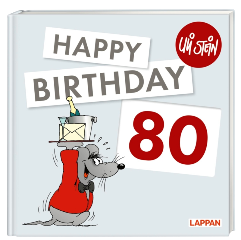 Happy Birthday zum 80. Geburtstag